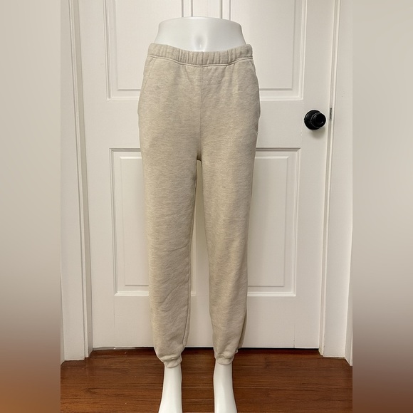 Free People Movement Oatmeal Cream Joggers Size XS/S - Picture 1 of 5